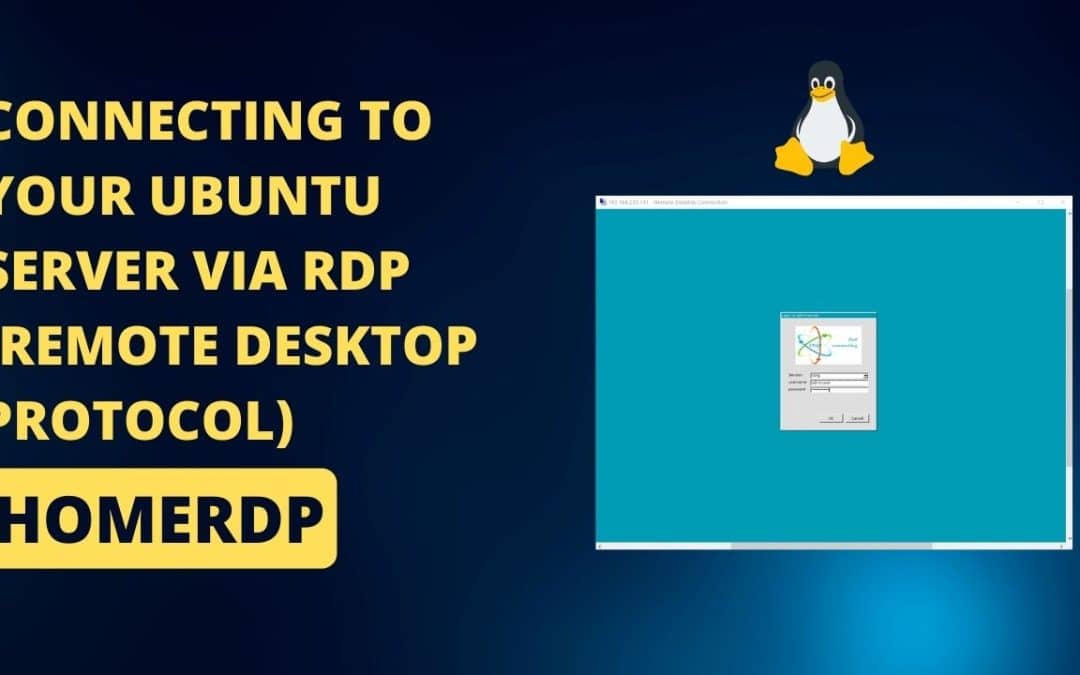 Connecting to Your Ubuntu Server via RDP (Remote Desktop Protocol)