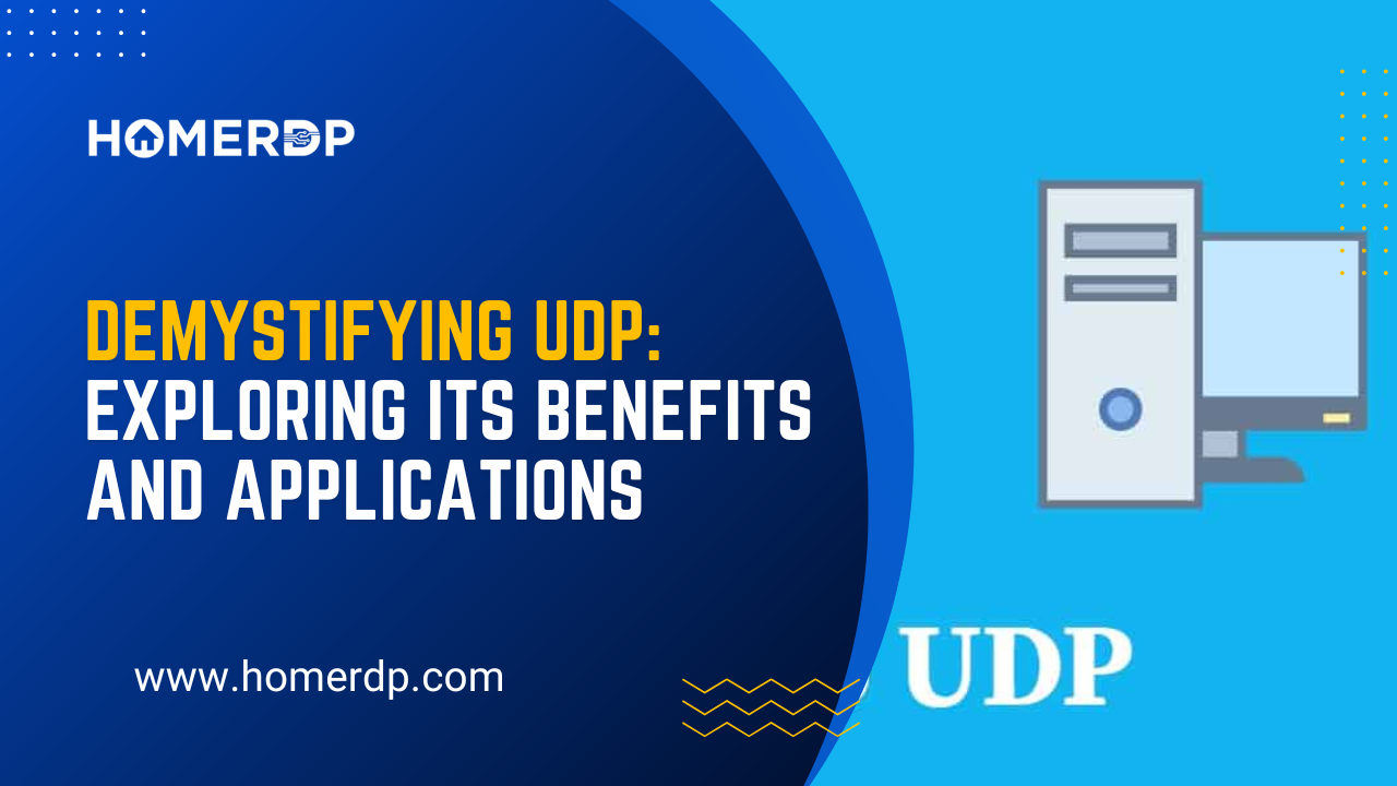 Advantages of UDP