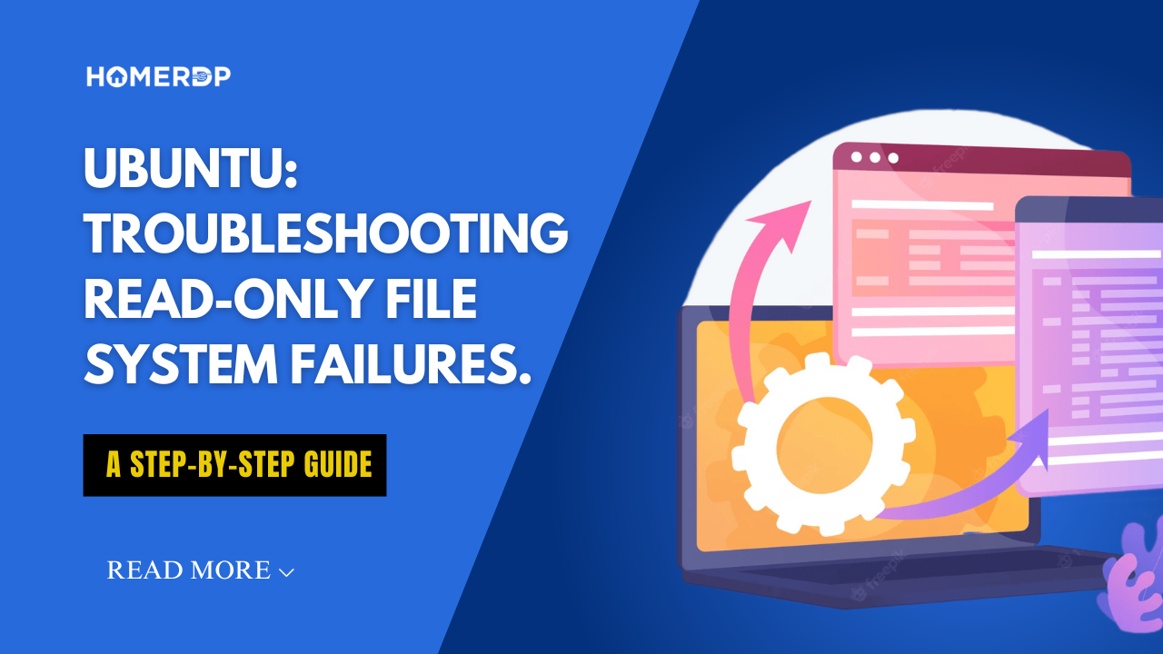 Read only file system failure 