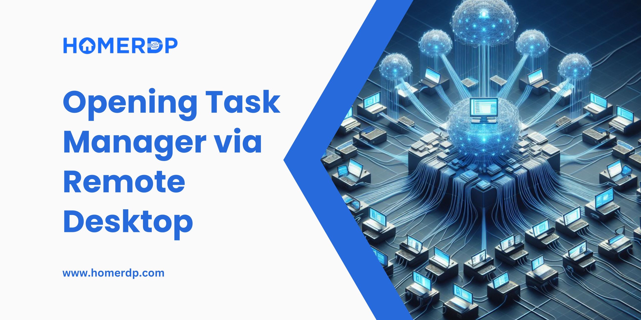 Task Manager via remote Desktop