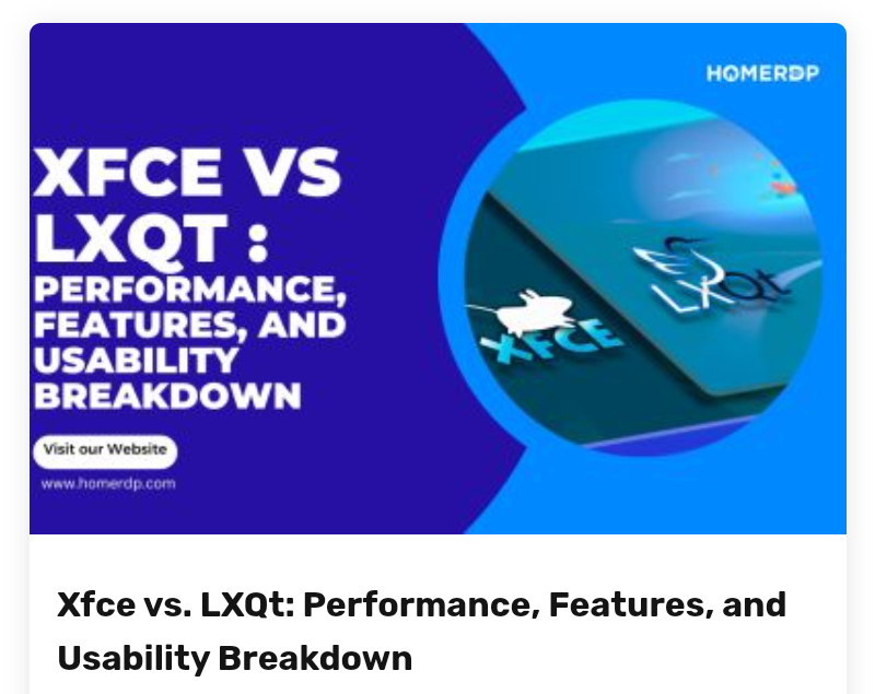 Xfce vs LXQt Nested virtualization