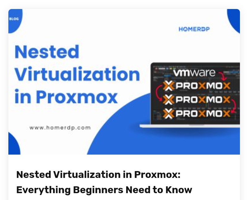 Nested virtualization Xfce 4.20