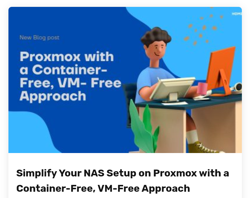 NAS SETUP NAS: CONSUMER OR ENTERPRISE