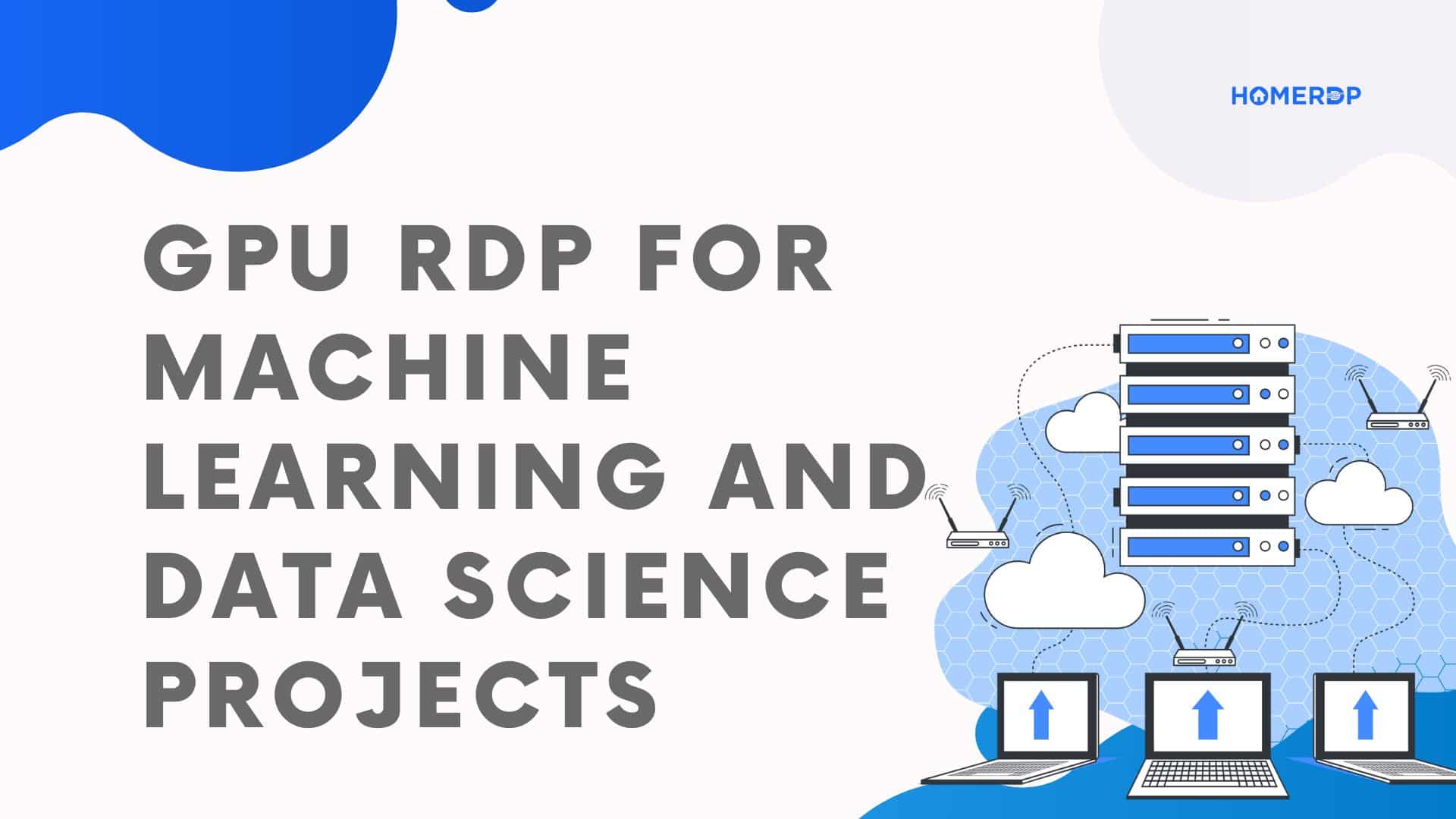 GPU RDP for Machine Learning and Data Science