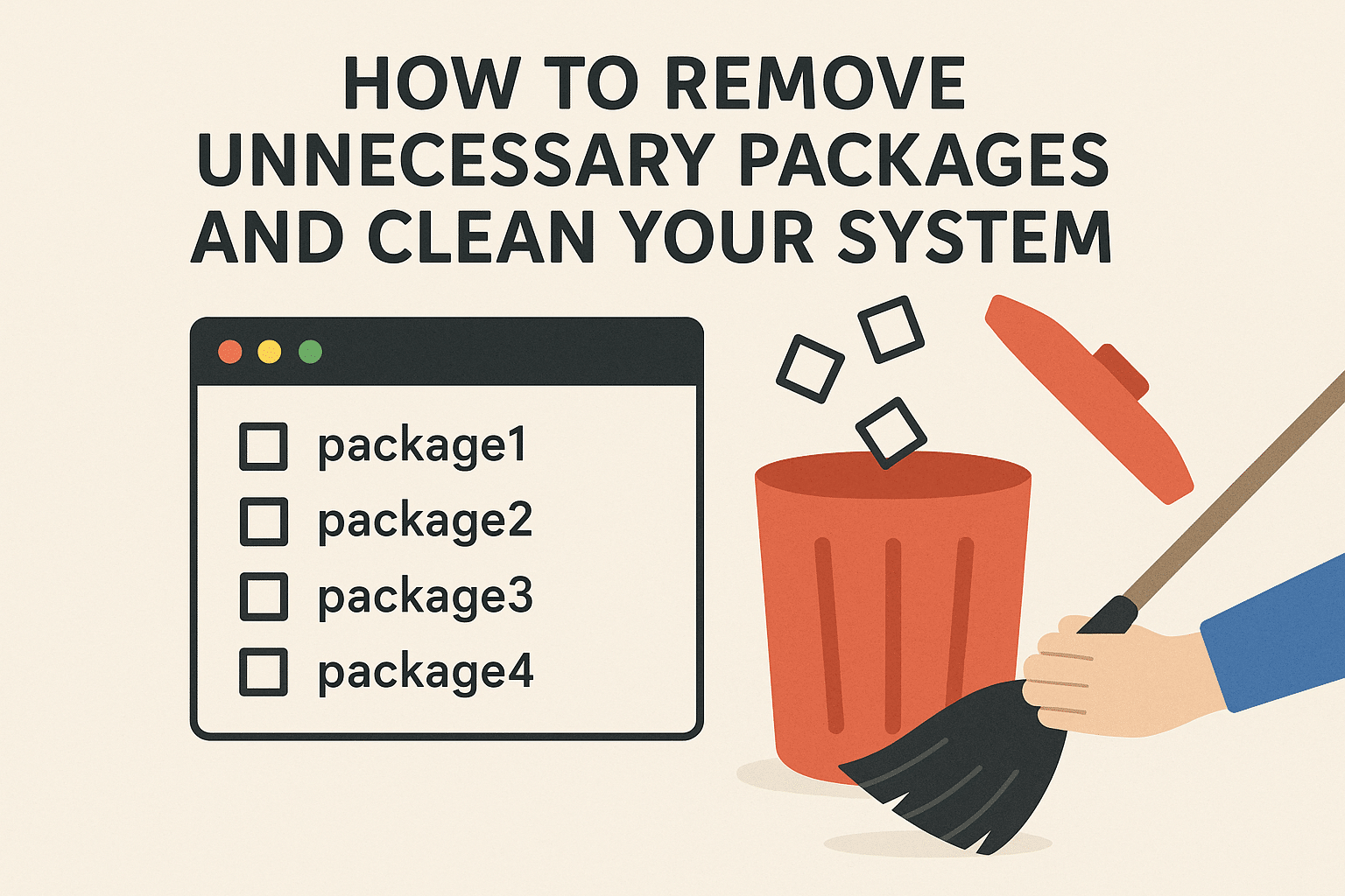 How to Remove Unnecessary Packages and Clean Your System
