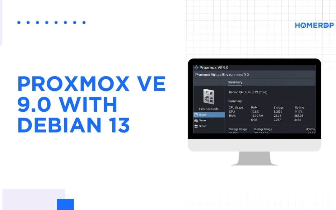 Proxmox VE 9.0 with Debian 13