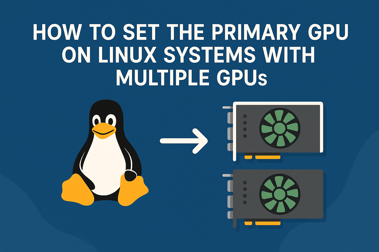 How to Set the Primary GPU on Linux Systems with Multiple GPUs
